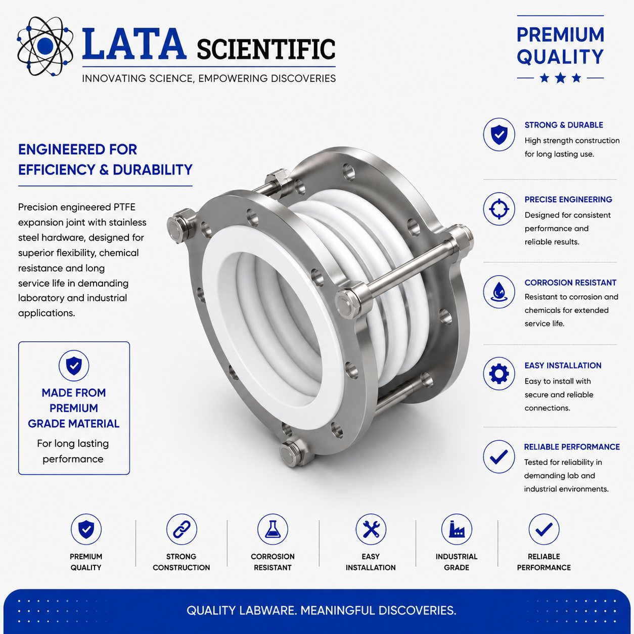 PTFE Bellow — Glass to Metal